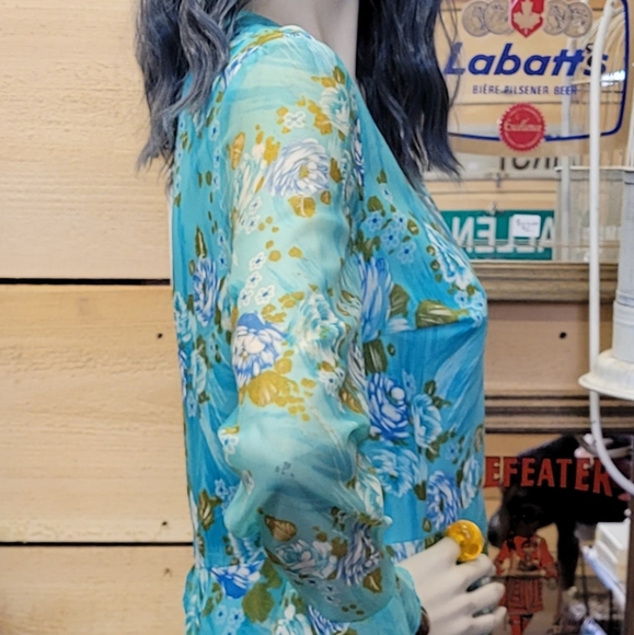 Vintage Dress 1960s 1970s - Picture 2 of 5